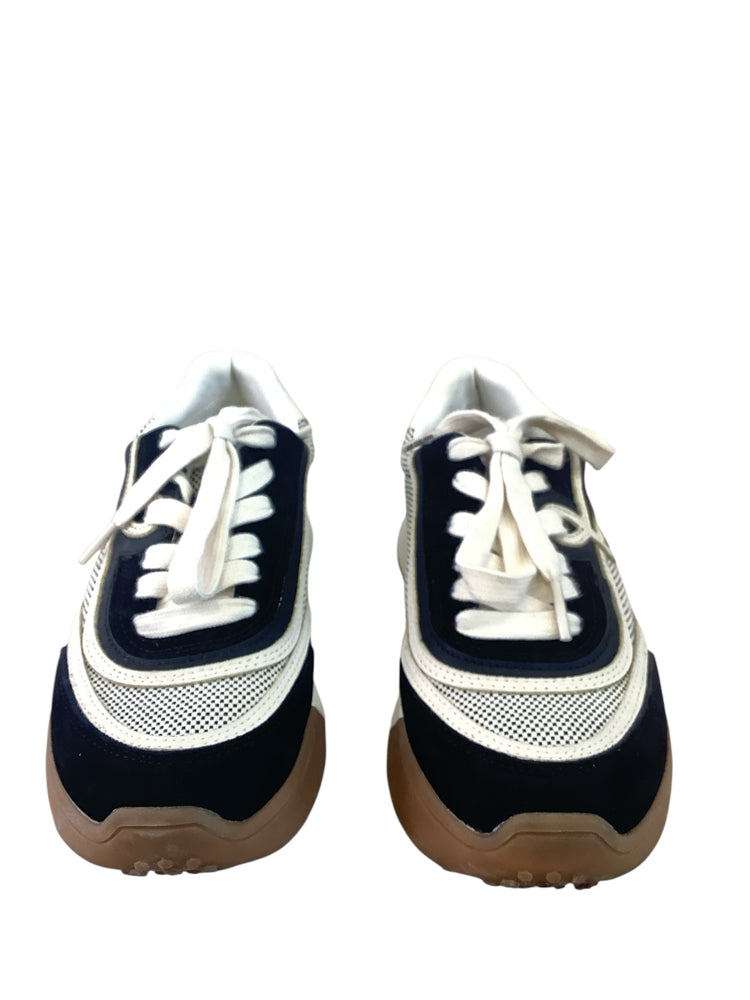 Sam Edelman Shoe Size 6.5 Black & Cream Sneakers