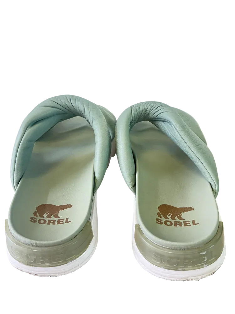 Sorel Shoe Size 8 Green Sandals