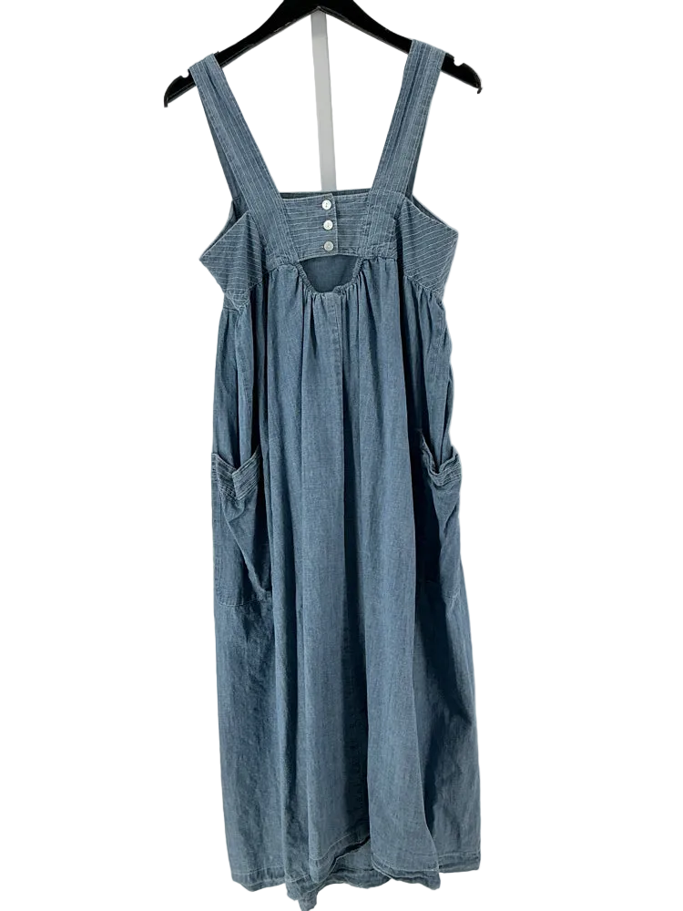Uncle Frank Size M Blue Dress