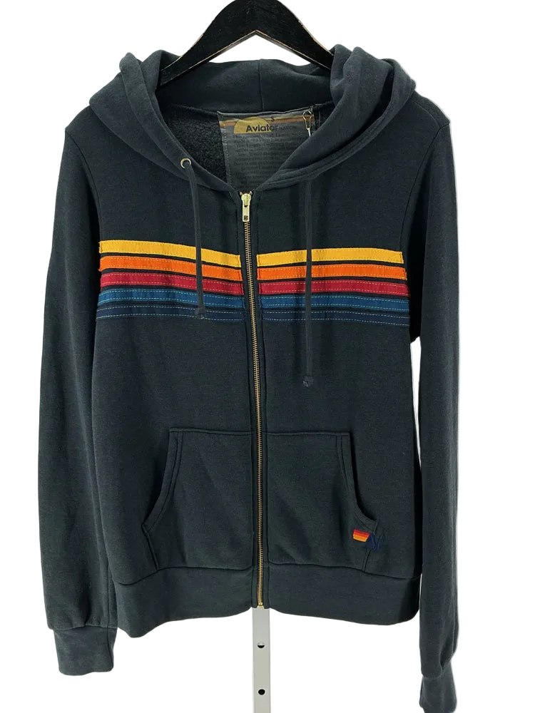 Aviator Nation Size S Gray multi Sweatshirt