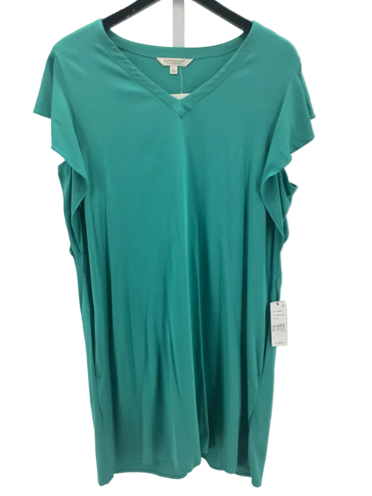 Liverpool Size M Green Dress