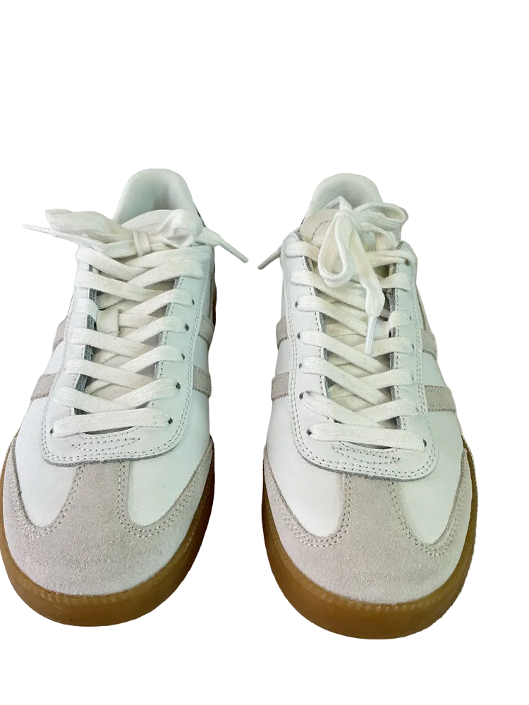Gola Shoe Size 8.5 White & Green Sneakers