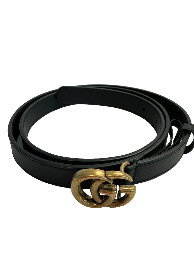 Gucci Black Belt