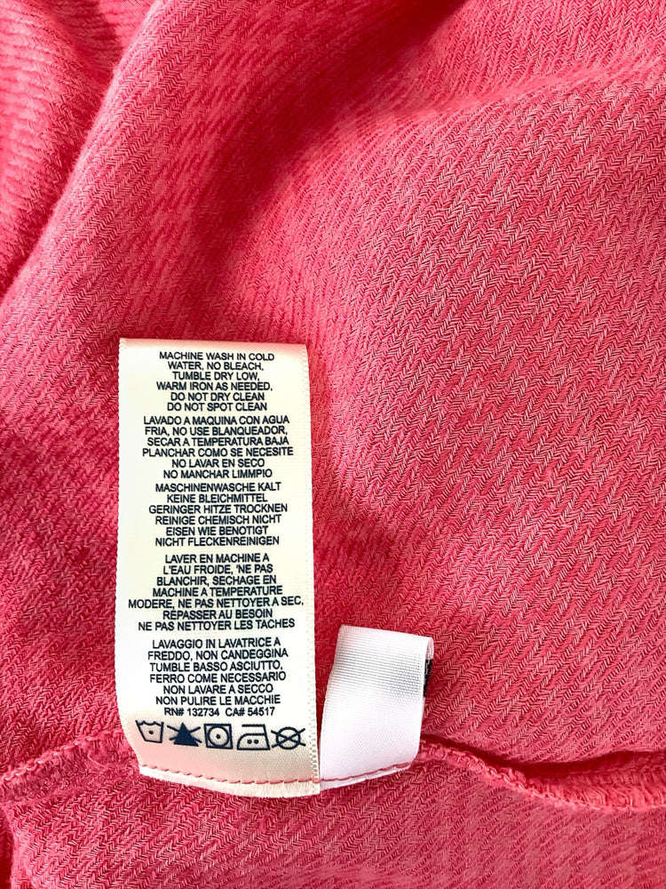 Cloth & Stone Size S Pink Shirt