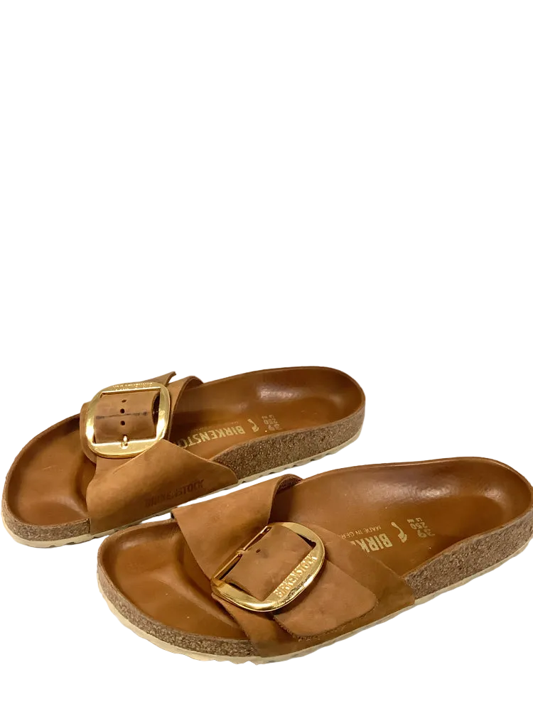 Birkenstock Shoe Size 8/8.5 Cognac Madrid Sandals
