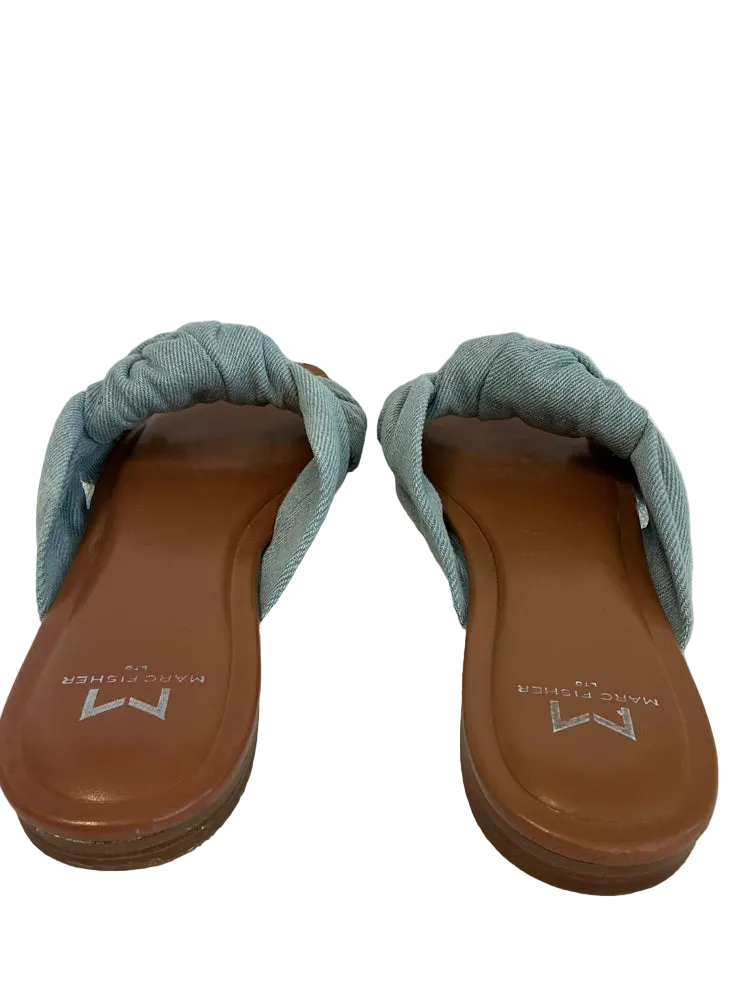 Marc Fisher Shoe Size 7.5 Blue Sandals