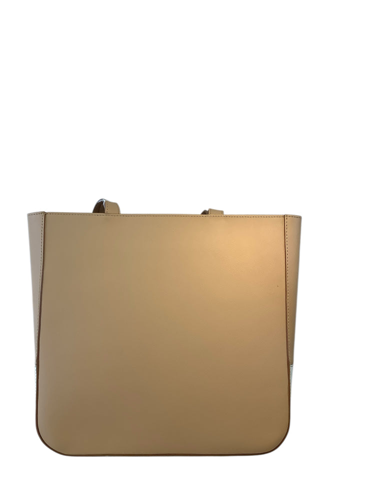 Patrizia Pepe Tan & White Handbags