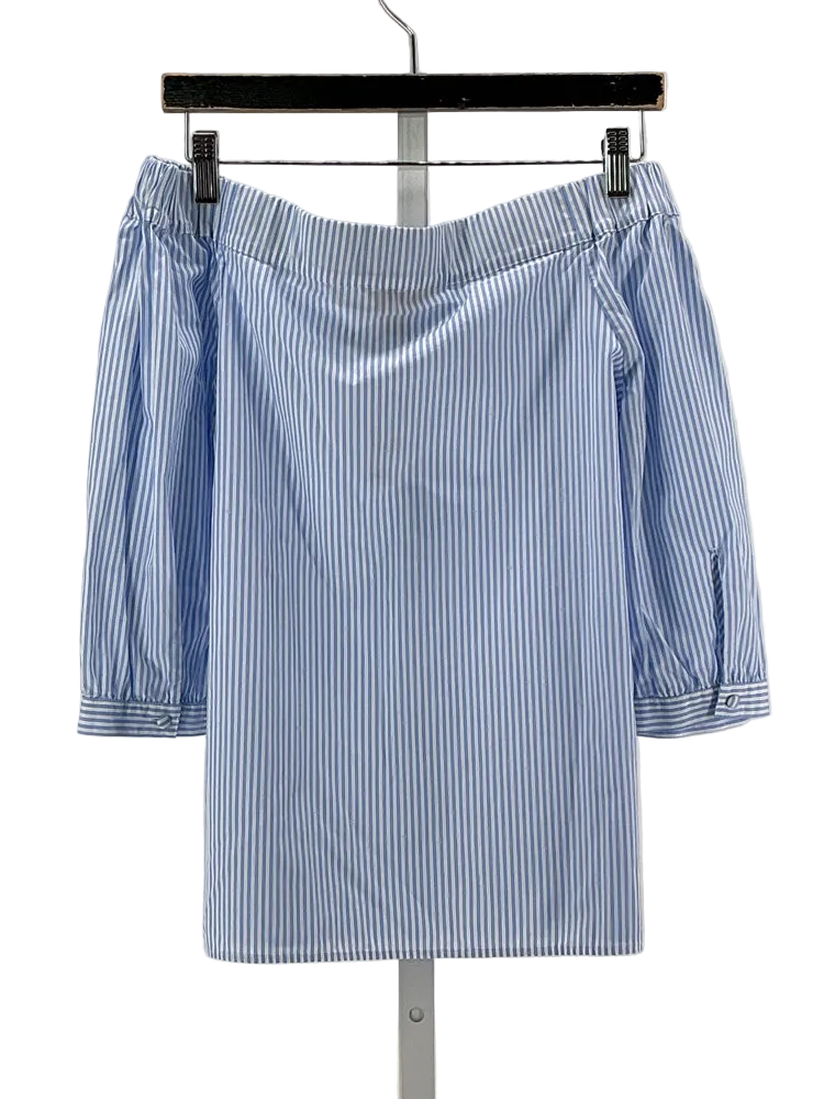 Brooks Brothers Size 2 Blue & White Shirt