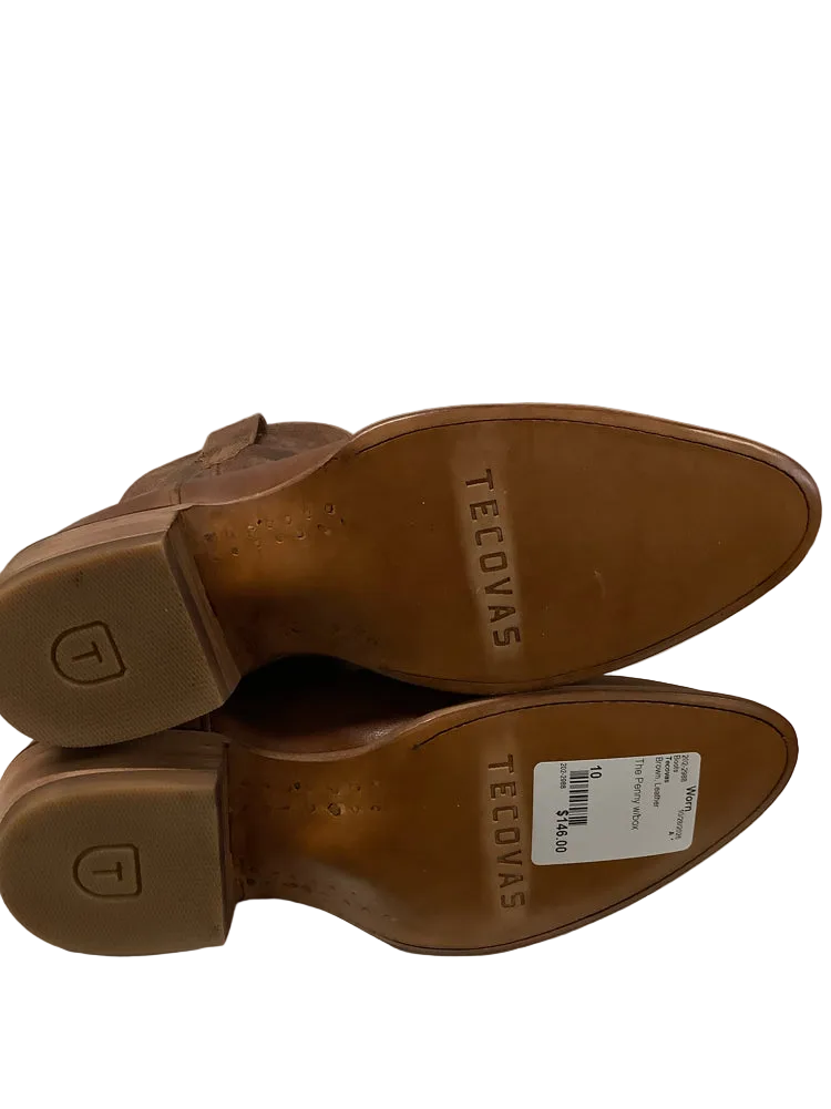 Tecovas Shoe Size 10 Brown Boots