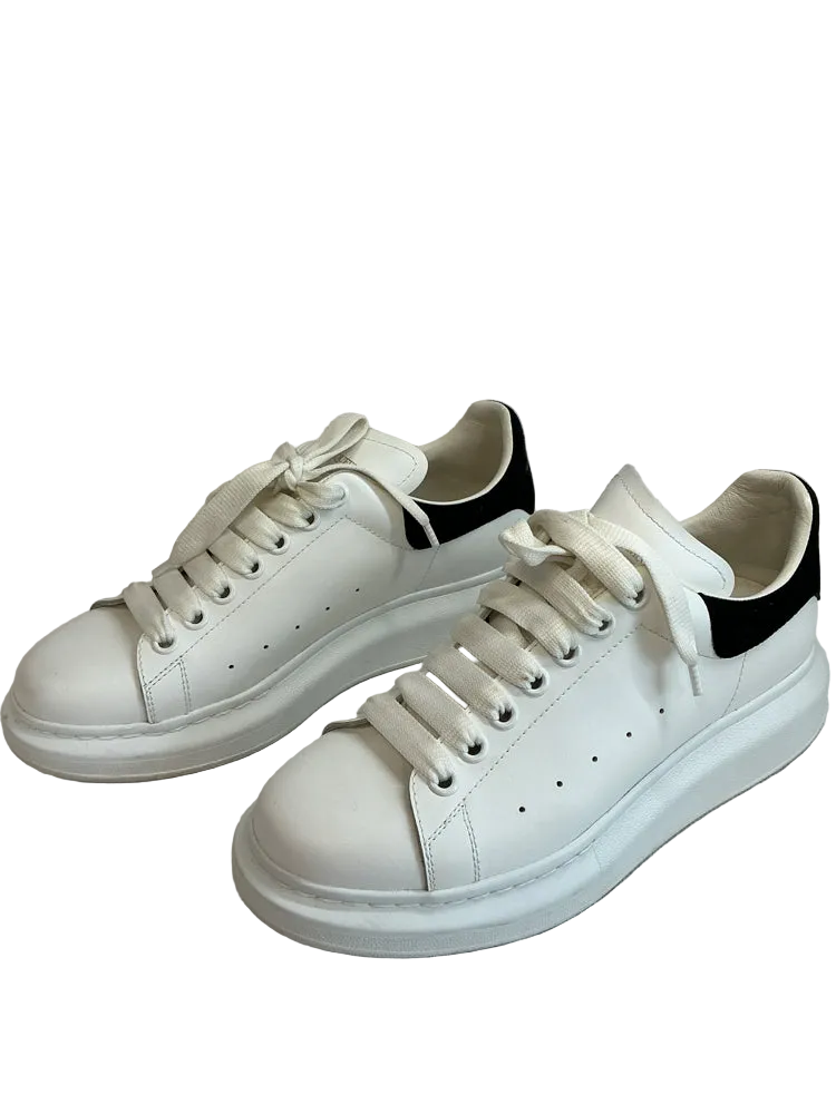 Alexander McQueen Shoe Size 10 White Sneakers