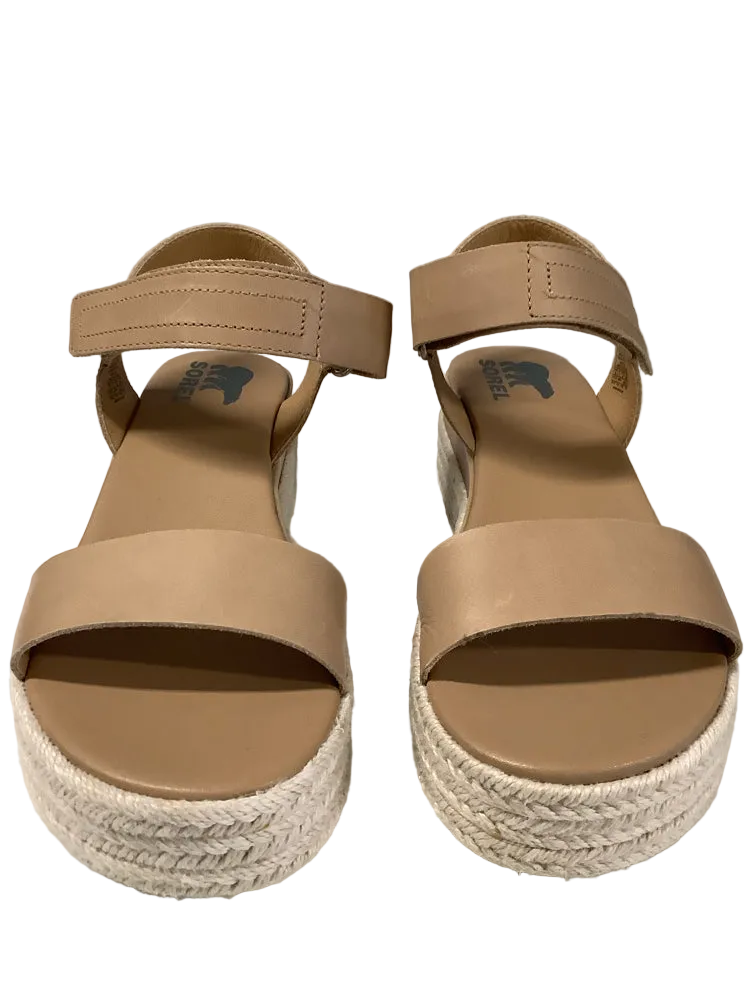 Sorel Shoe Size 9 Tan Sandals
