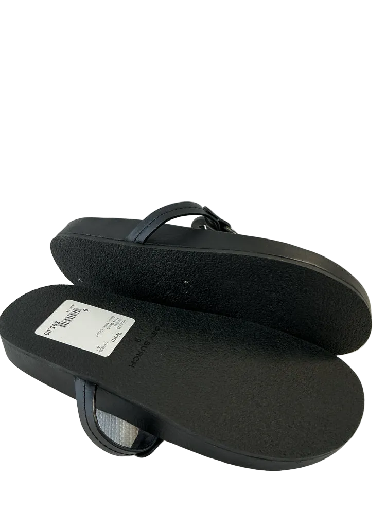 Tory Burch Shoe Size 9 Black Miller Cloud Sandals