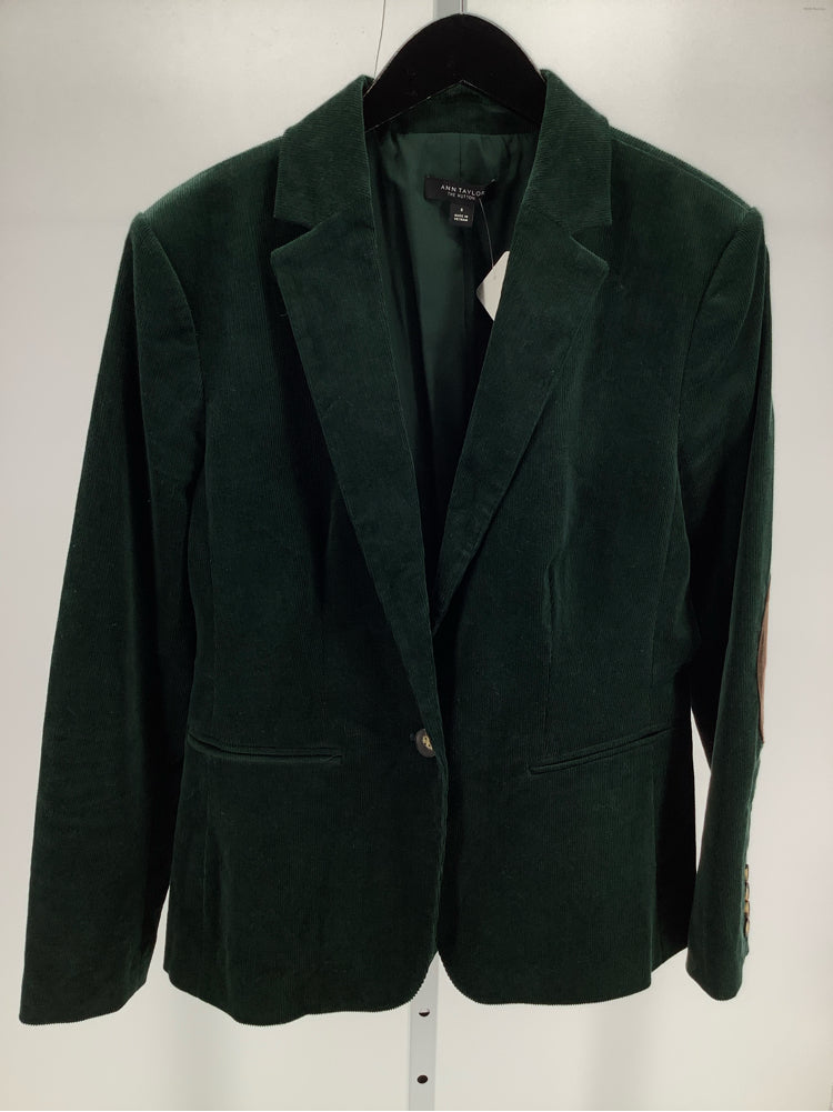 Ann Taylor Size 8 Green Weekend Hutton Blazer