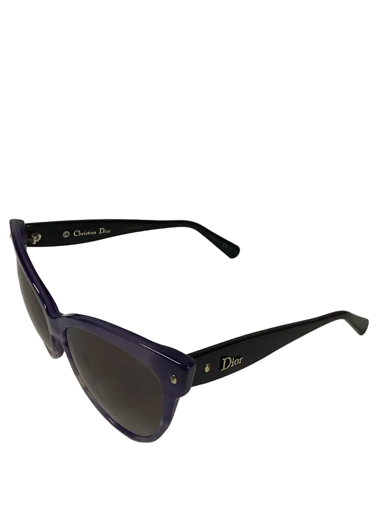 Dior Black & Purple Sunglasses