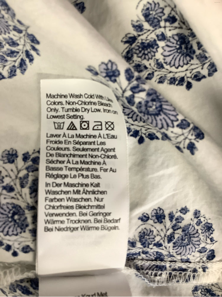 Jcrew Size XLT White & blue friday Dress