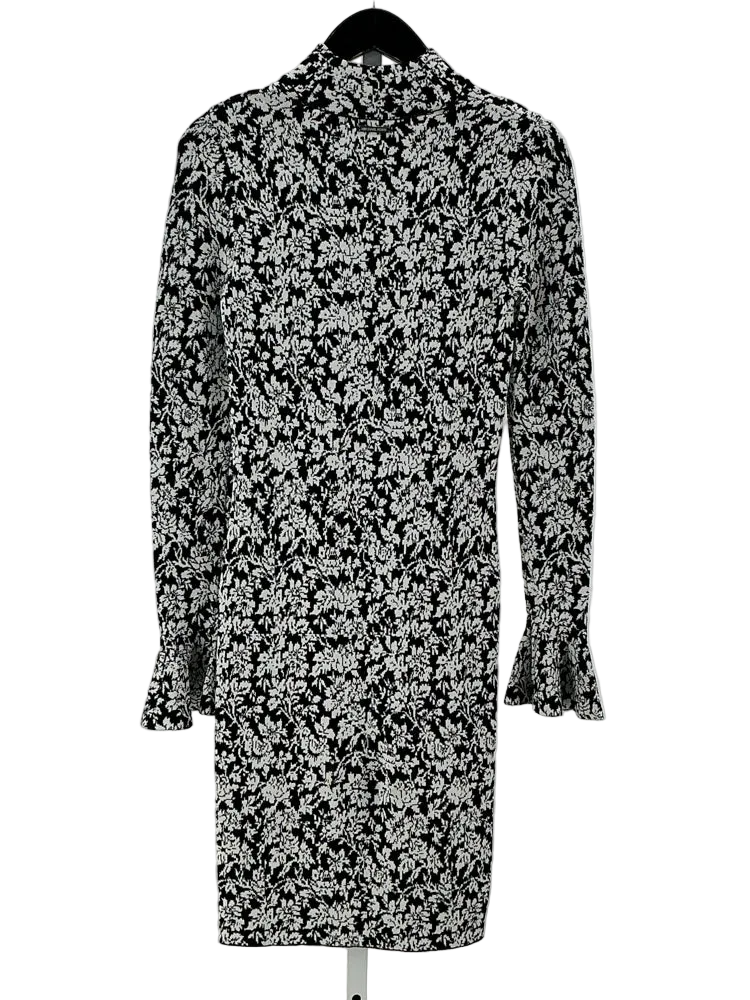 Michael Kors Size S Black & White Dress