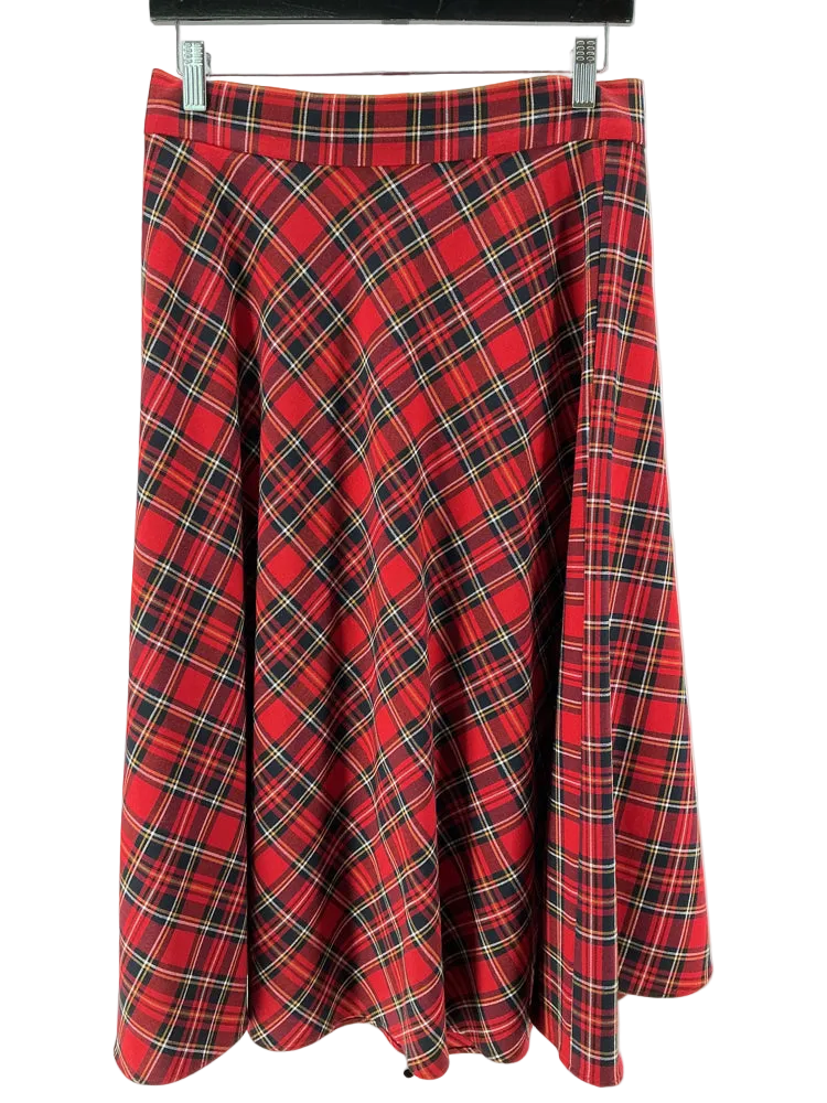 Alex Marie Size 8 Red multi Skirt