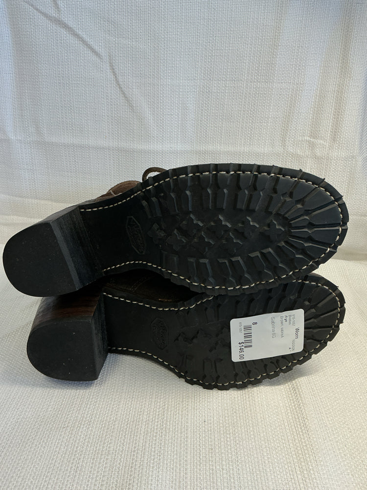 Frye Shoe Size 8 Brown sabrinA Booties