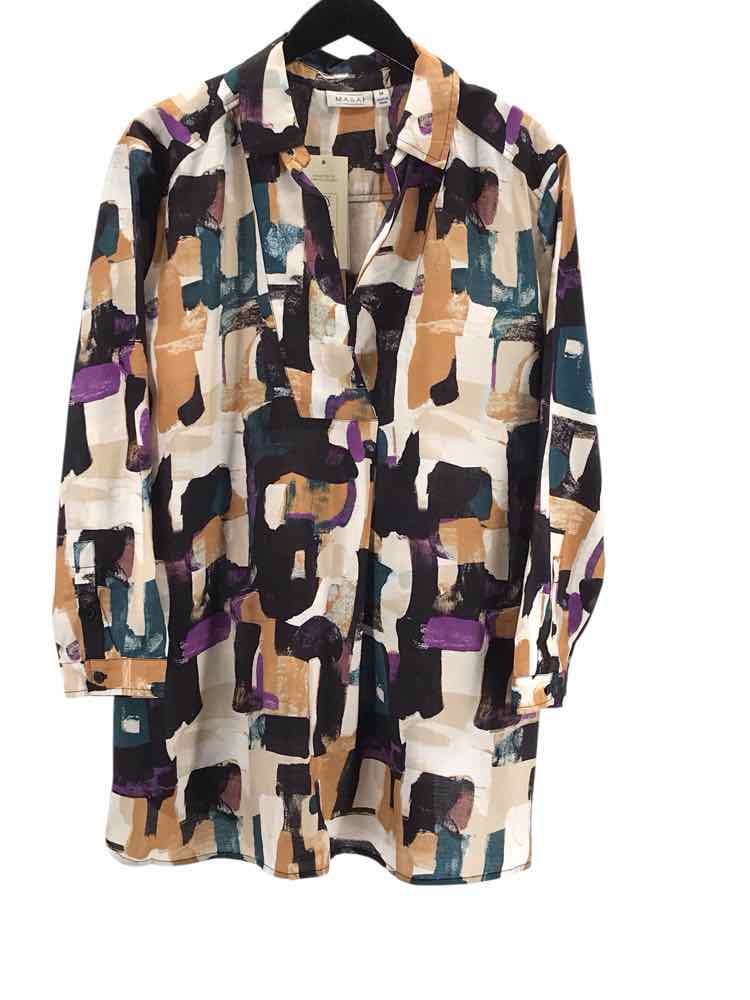 Masai Size M Black multi Shirt