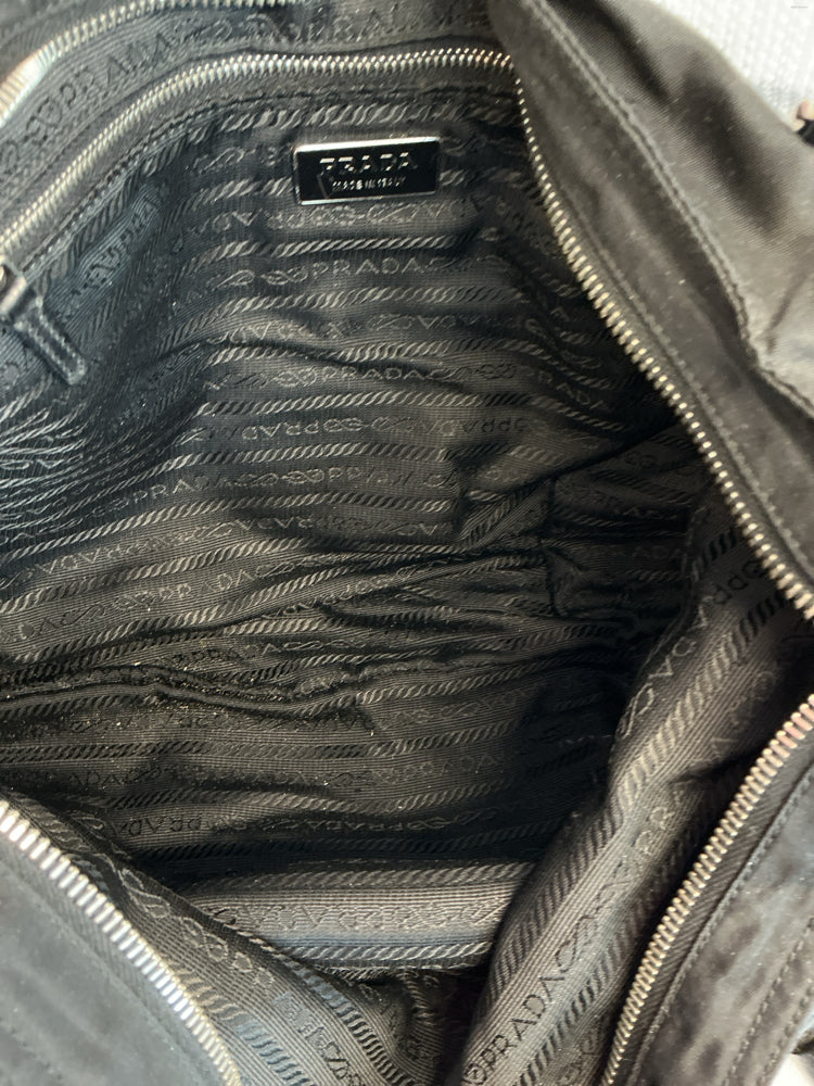 Prada Black Tessuto Handbags