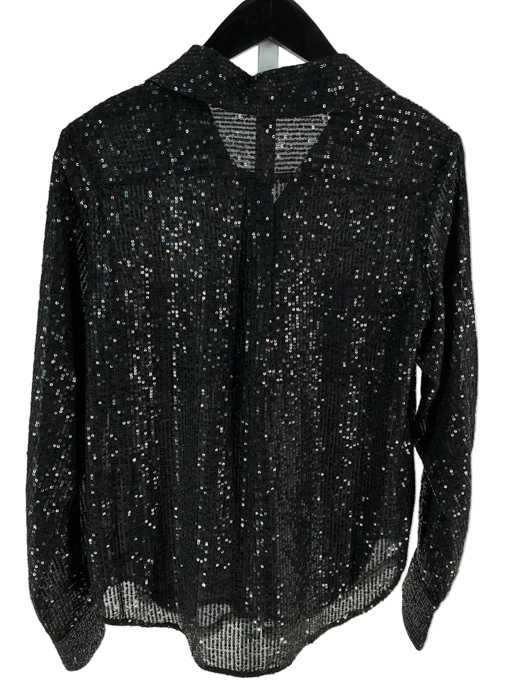 Derhy Size M Black Shirt