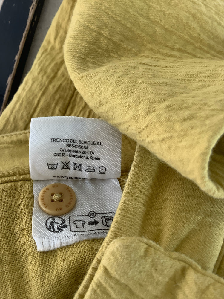 Thinking Mu Size 6 Yellow Shorts