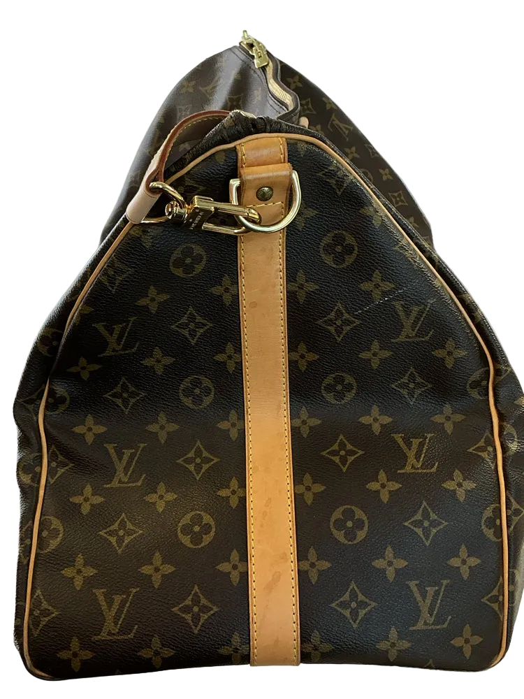 Louis Vuitton Monogram Keepall Bandouliere 55 Handbags