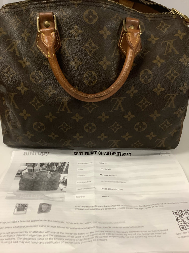 Louis Vuitton Monogram Speedy 30 Handbags