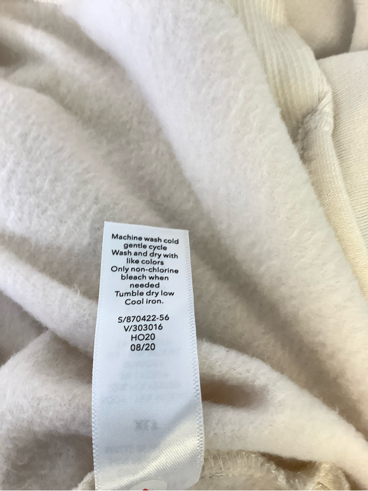 Athleta Size XLT Cream Sweatshirt