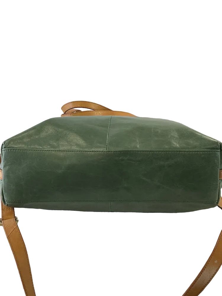 Hobo Green & Tan Temper Handbags