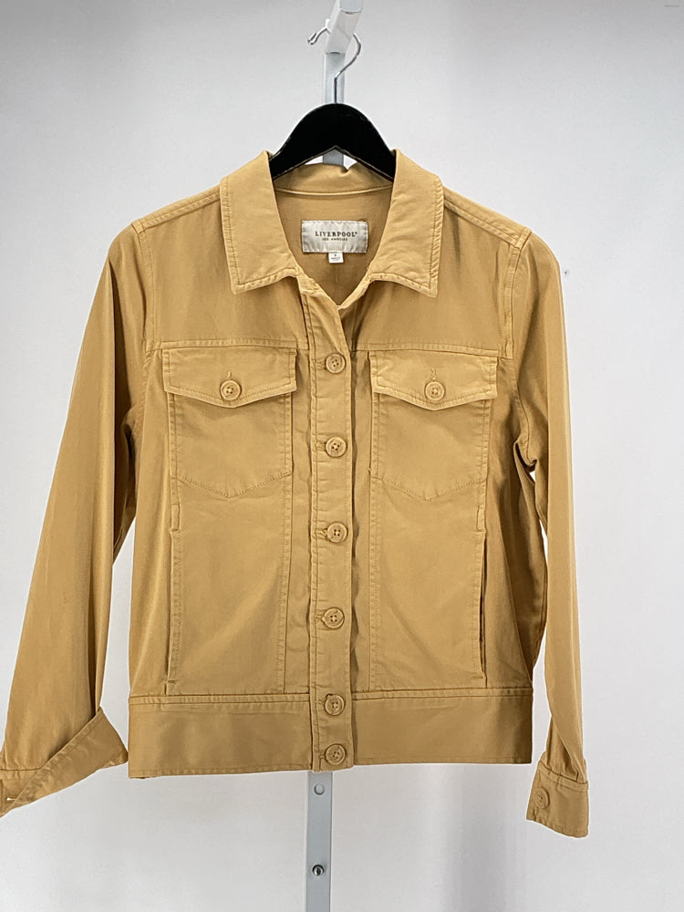 Liverpool Size S Tan Jacket