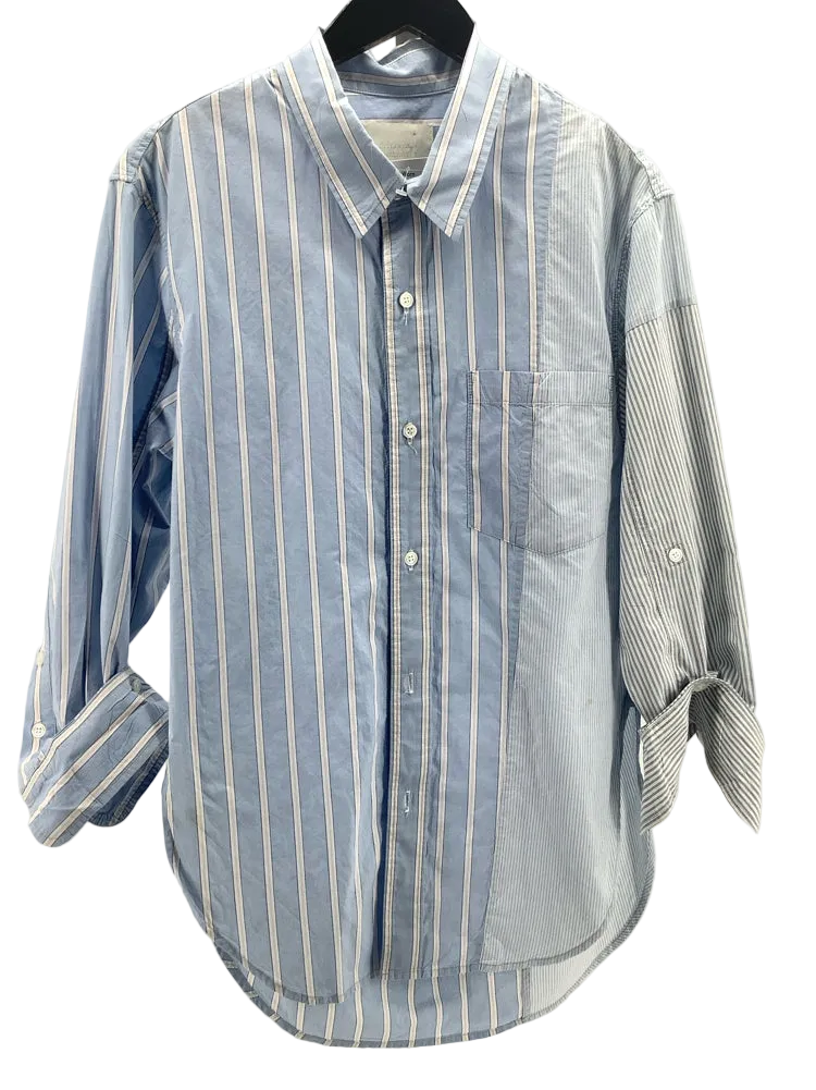 Citizens of Humanity Size XS Blue & White Shirt