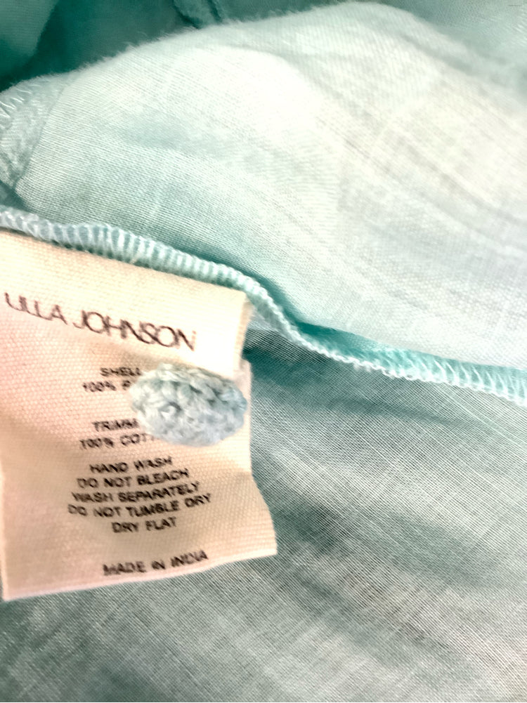 Ulla johnson Size 10 Blue Shirt