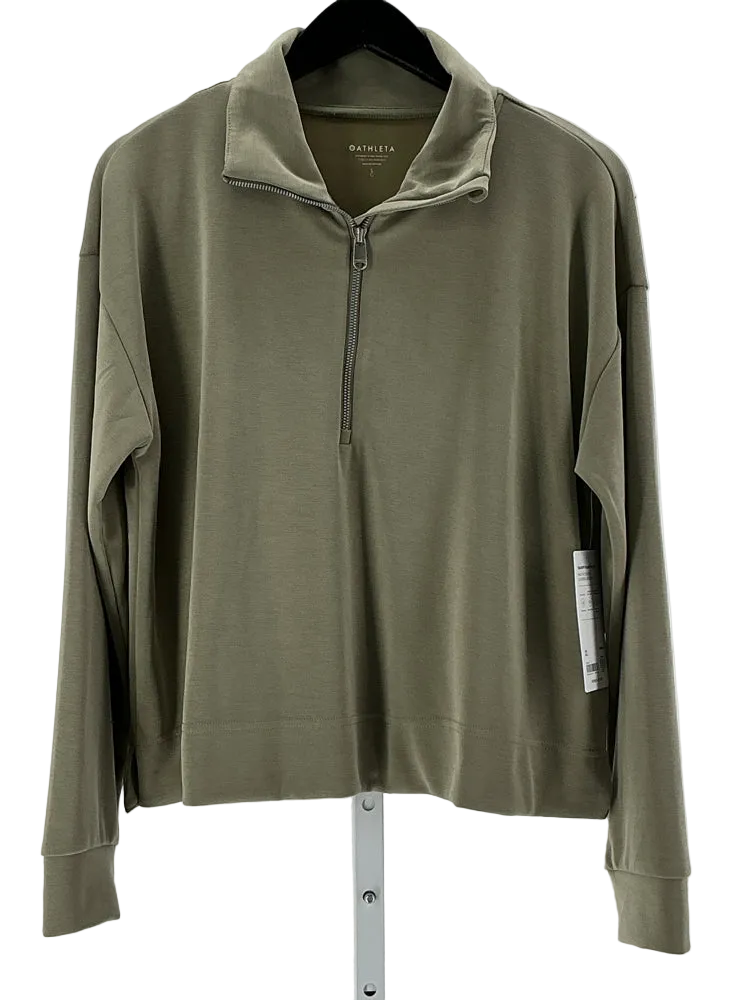 Athleta Size L Green Sweatshirt
