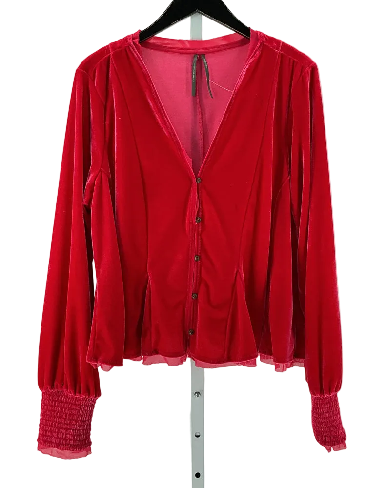 by anthropologie Size XL Pink Shirt