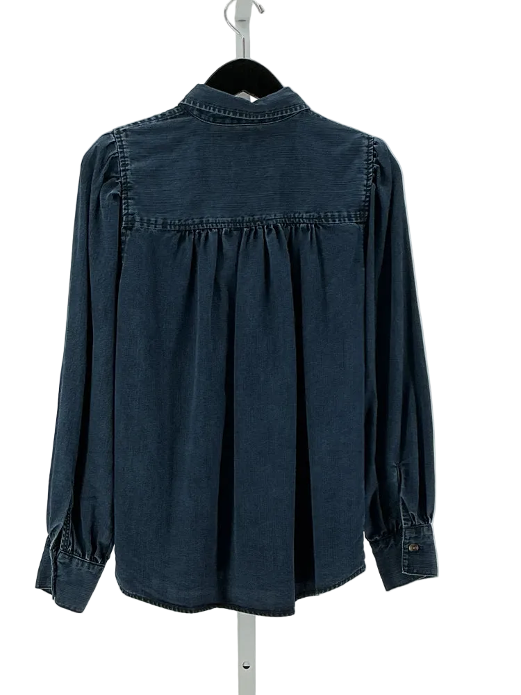 Rails Size S Navy Shirt