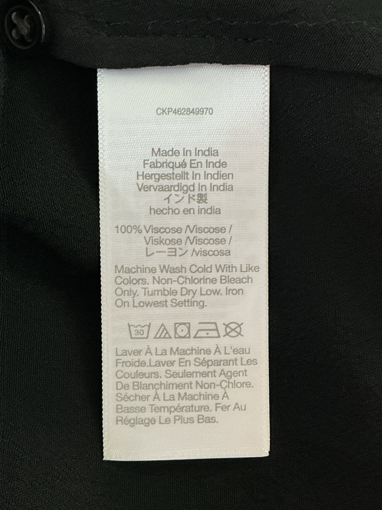 Madewell Size XXS Black Shirt