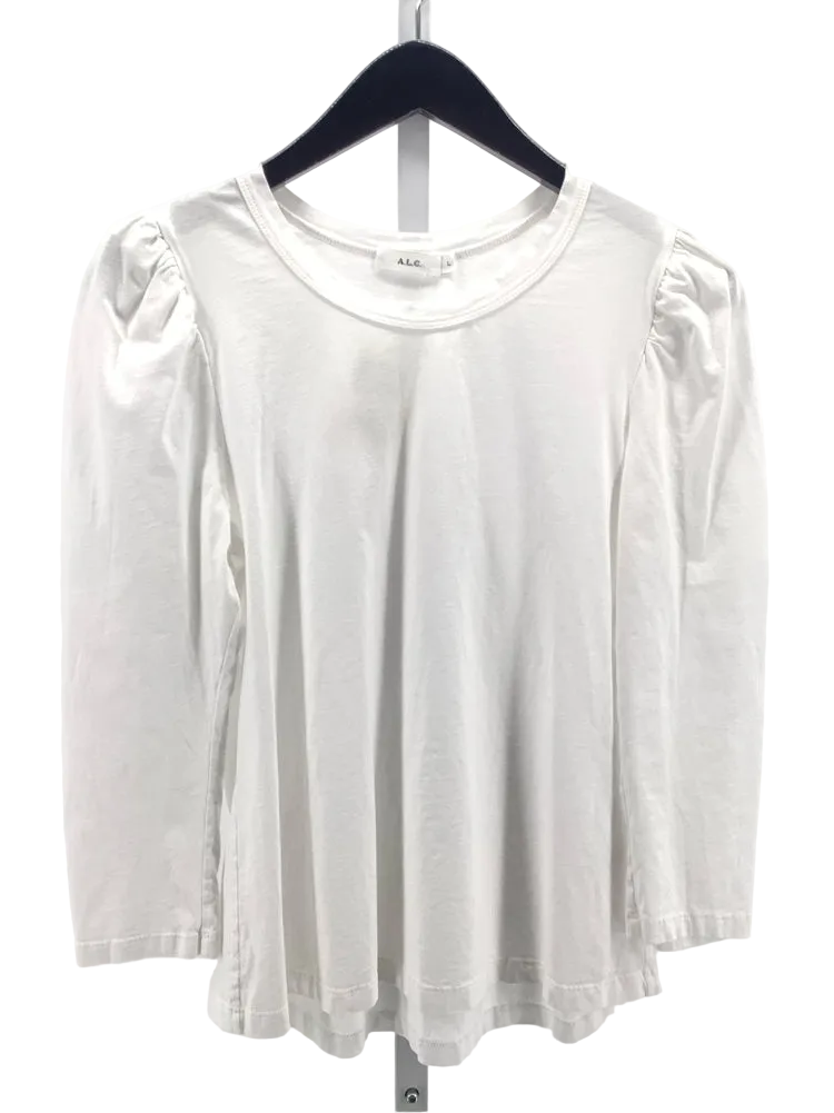 ALC Size L White Karlie Shirt