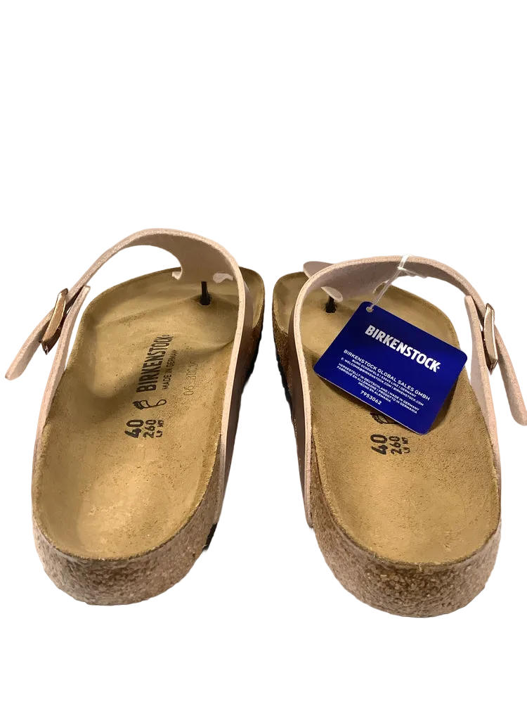 Birkenstock Shoe Size 9/9.5 Copper Gizeh Sandals