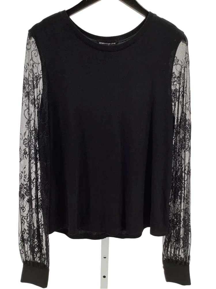 Generation Love Size M Black Shirt