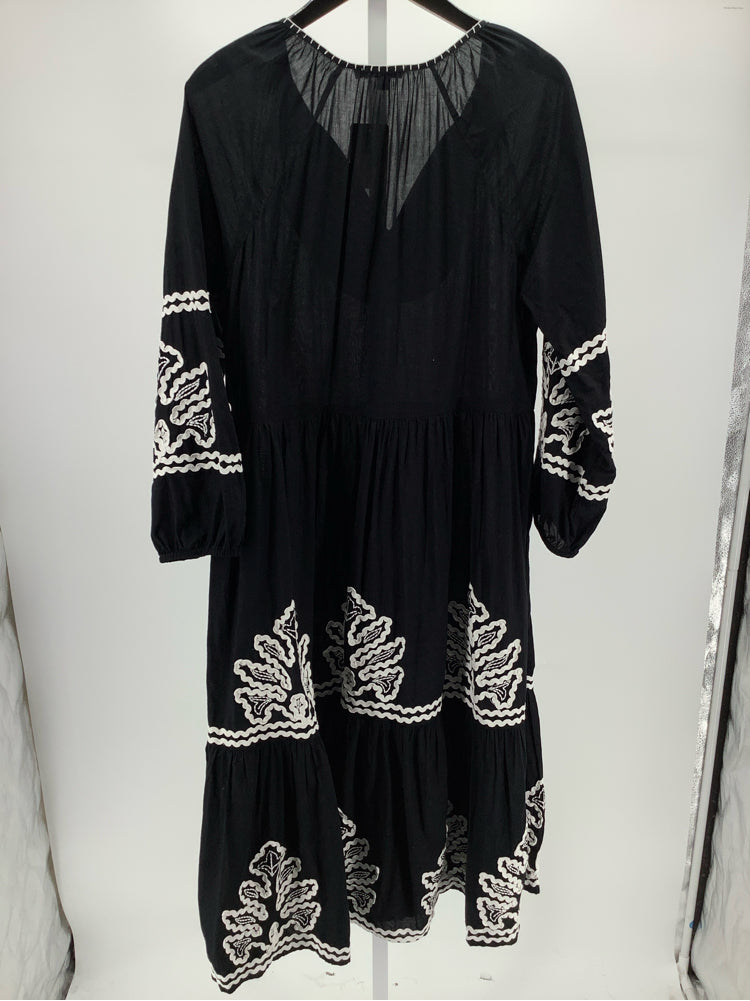 Chico's Size 16 Black & White Dress