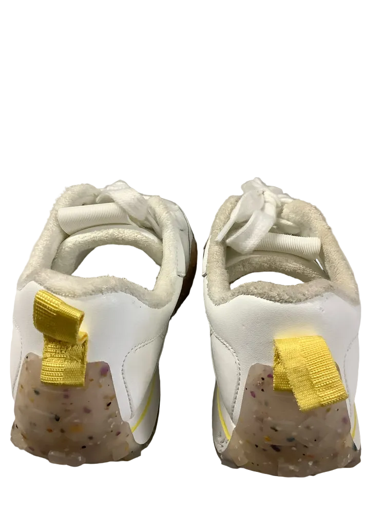Kate Spade Shoe Size 9 White & Yellow K As Sneakers