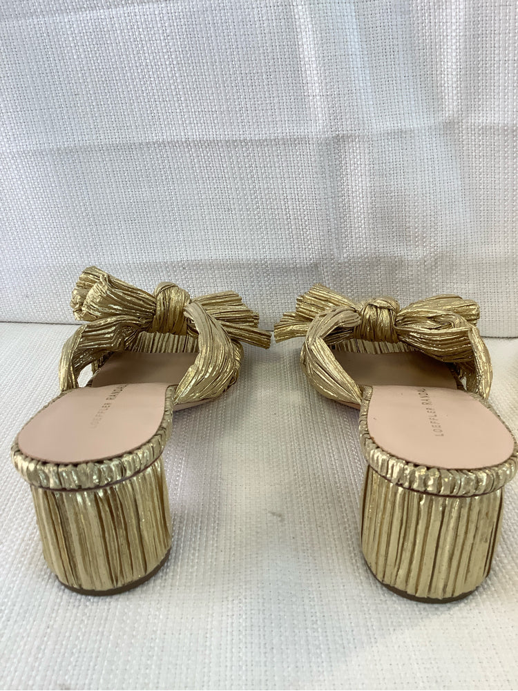 loeffler randall Shoe Size 7 Gold Penny Heels