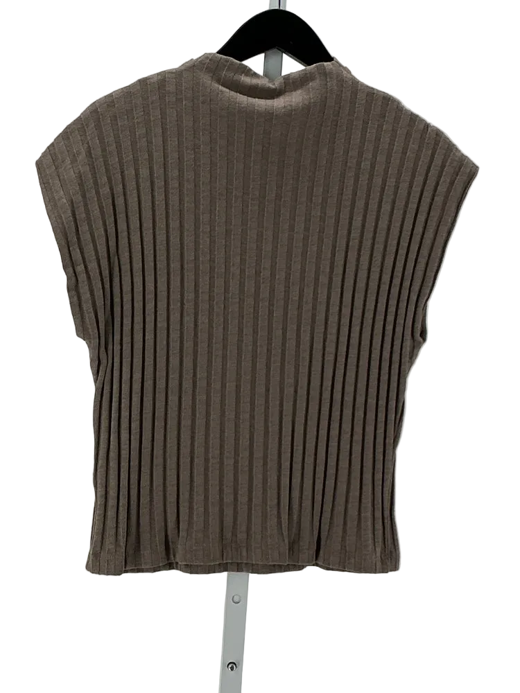 Michael Stars Size M Brown Shirt