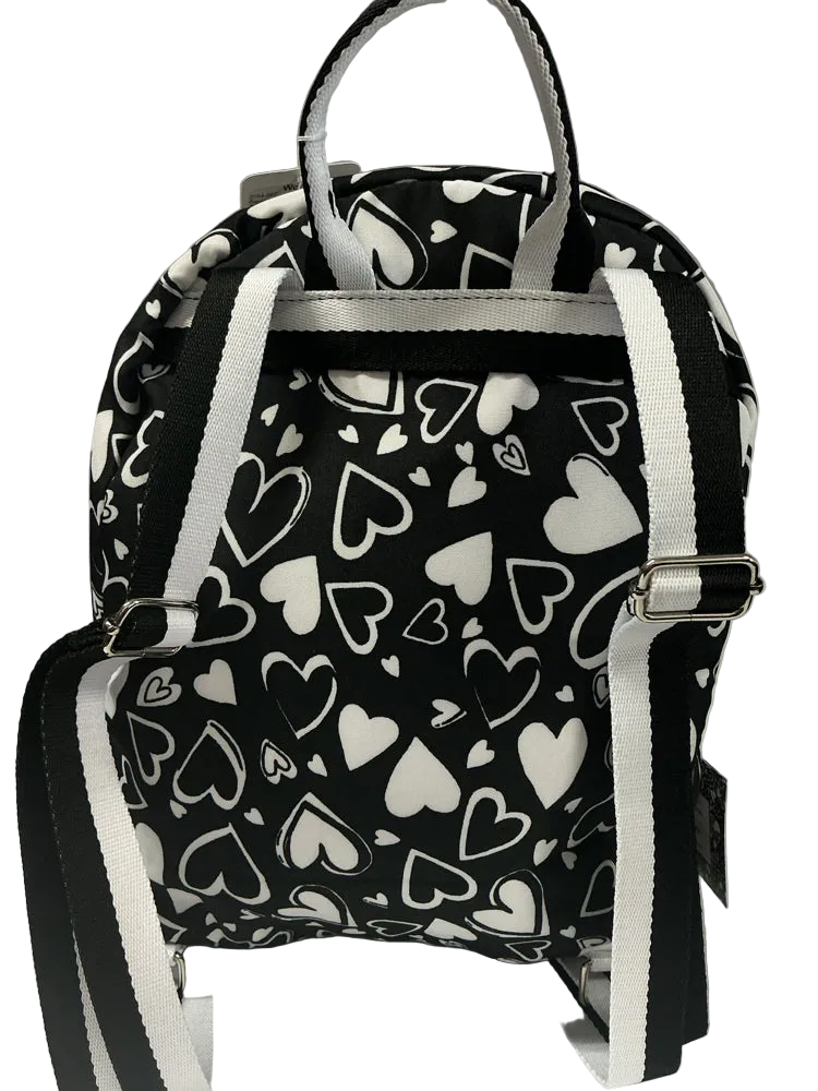Brighton Black & White Endless Love Backpack