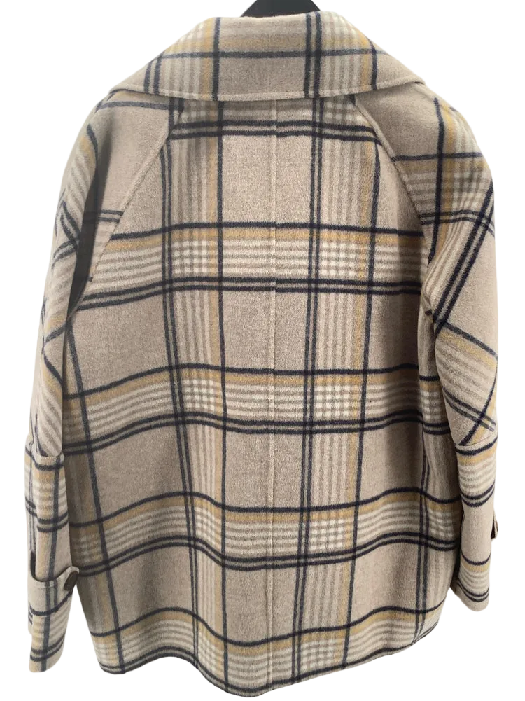 Adroit Atelier Size M Tan Multi Jacket