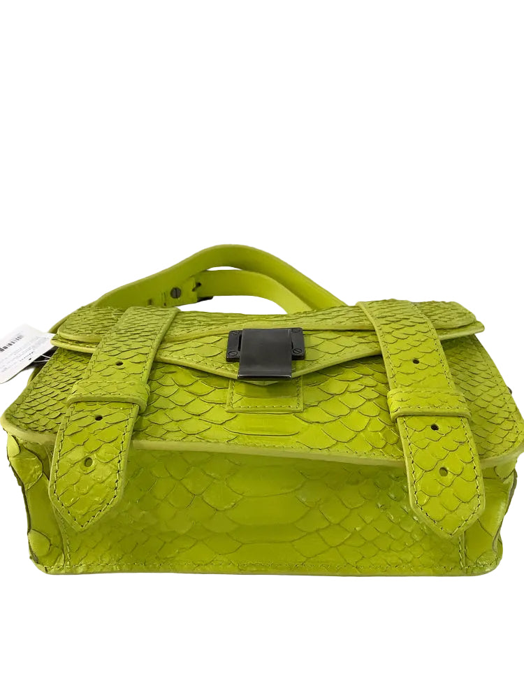 Proenza Schouler Neon Yellow PS1 Handbags