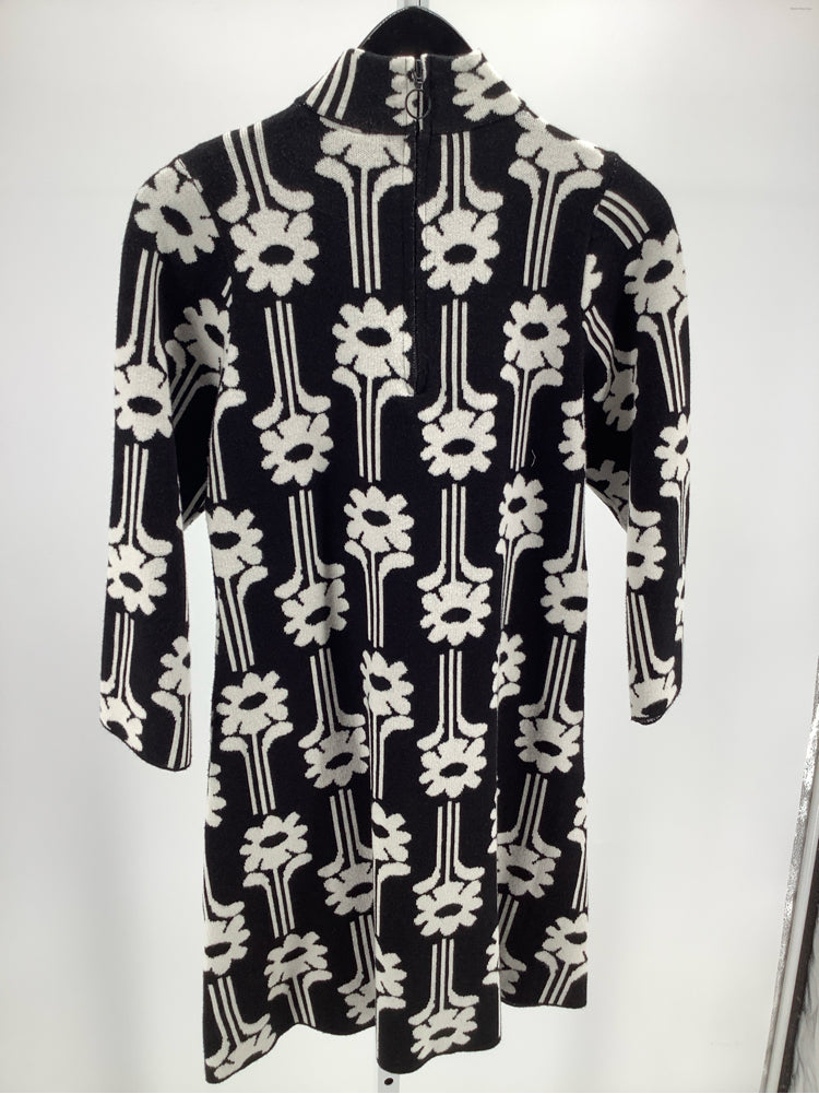 Uncle Frank Size S Black & White Dress