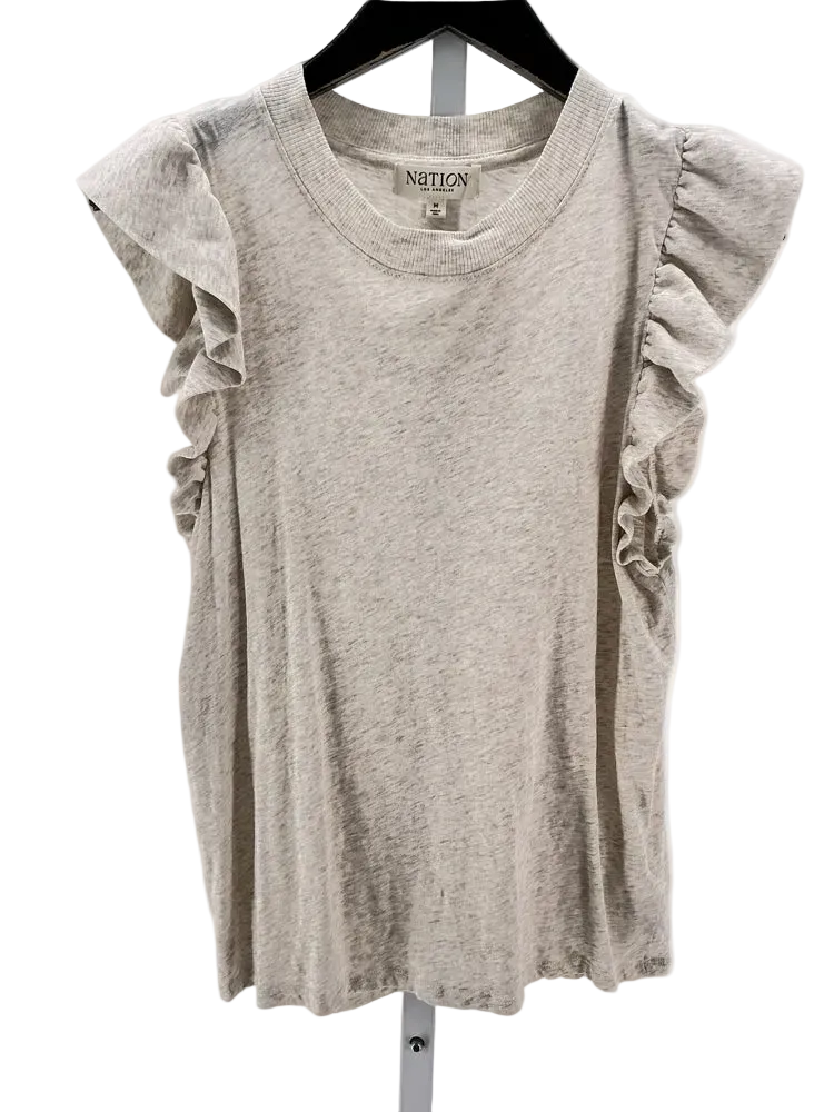 Nation Size M Gray Shirt