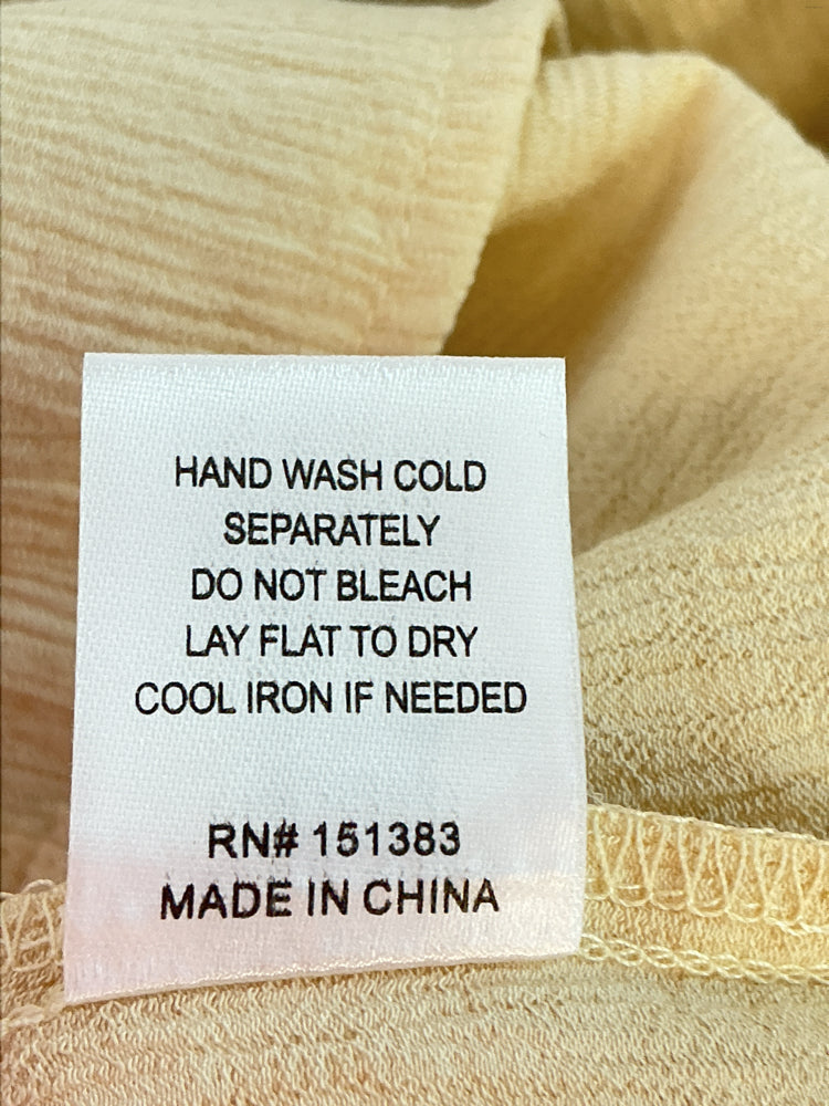 Current Air Size M Tan Shirt